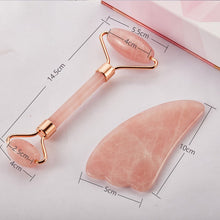 Load image into Gallery viewer, Rose Quartz Facial Roller