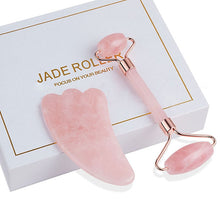 Load image into Gallery viewer, Rose Quartz Facial Roller