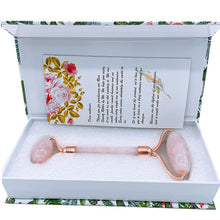 Load image into Gallery viewer, Rose Quartz Facial Roller