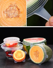 Load image into Gallery viewer, 6 Pcs/Set Silicone Food Cover