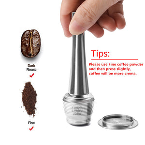 Refillable Coffee Capsule for Nespresso Coffee Machine