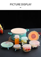 Load image into Gallery viewer, 6 Pcs/Set Silicone Food Cover
