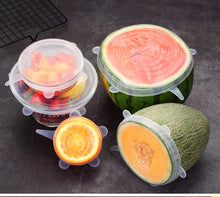 Load image into Gallery viewer, 6 Pcs/Set Silicone Food Cover
